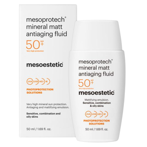 Mesoestetic Mesoprotech Mineral Matt Antiaging Fluid SPF50+ 50ml