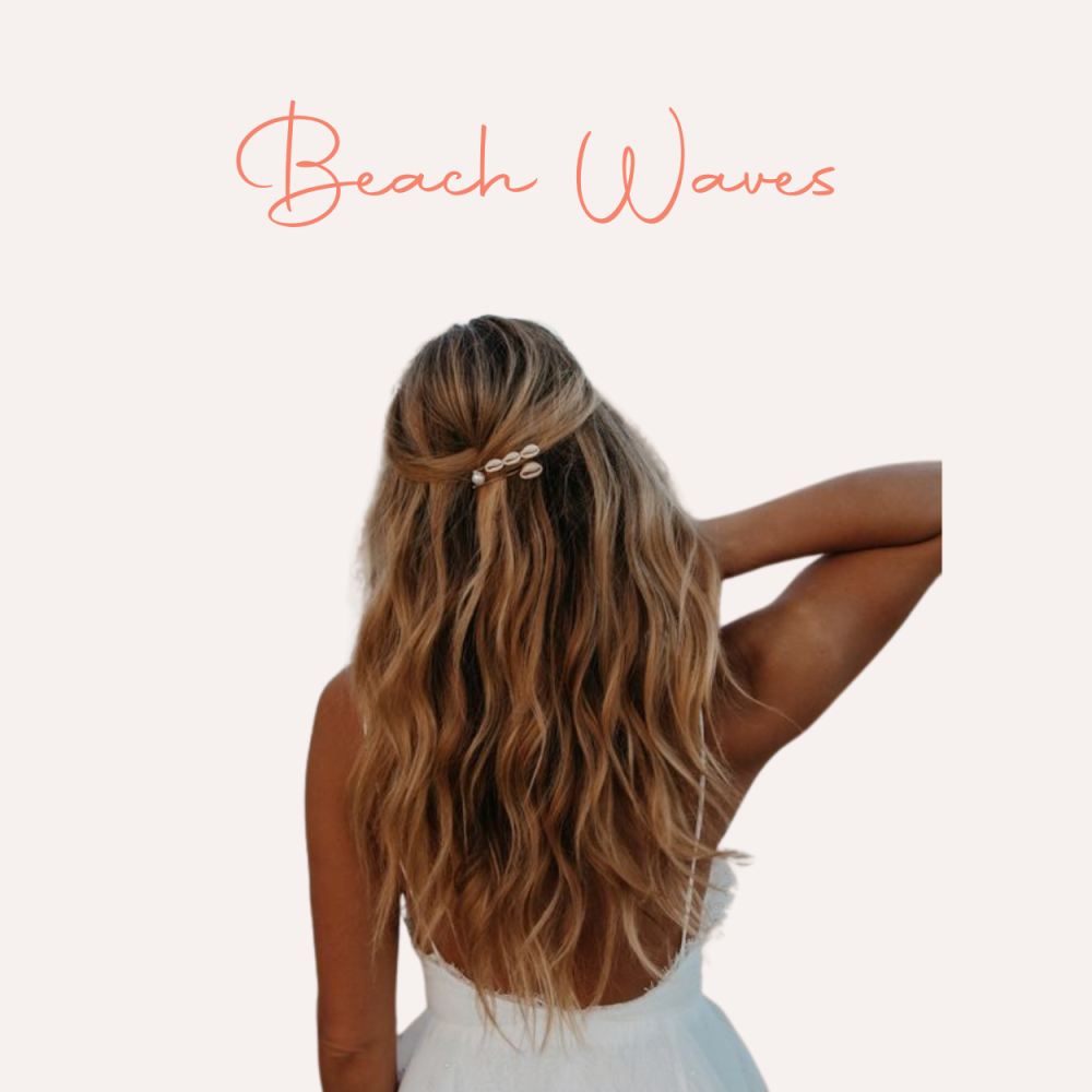 Beach waves haarstijl